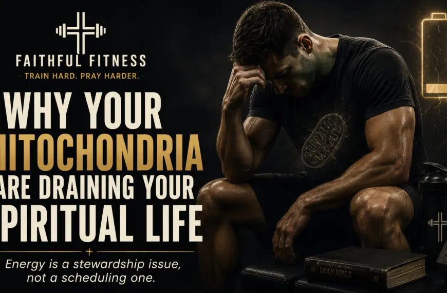 Why Your Mitochondria Are Draining Your Spiritual Life
