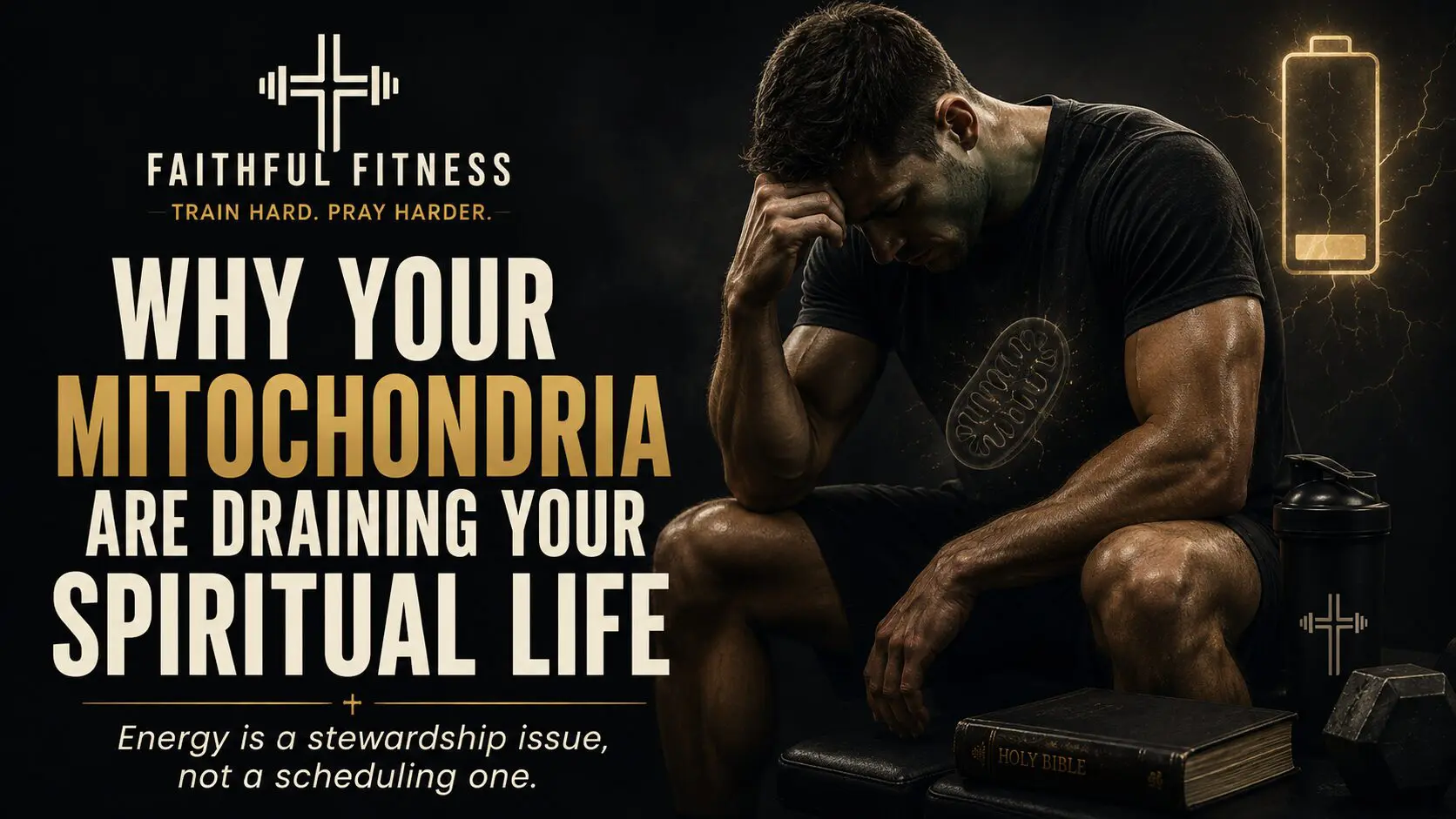Why Your Mitochondria Are Draining Your Spiritual Life