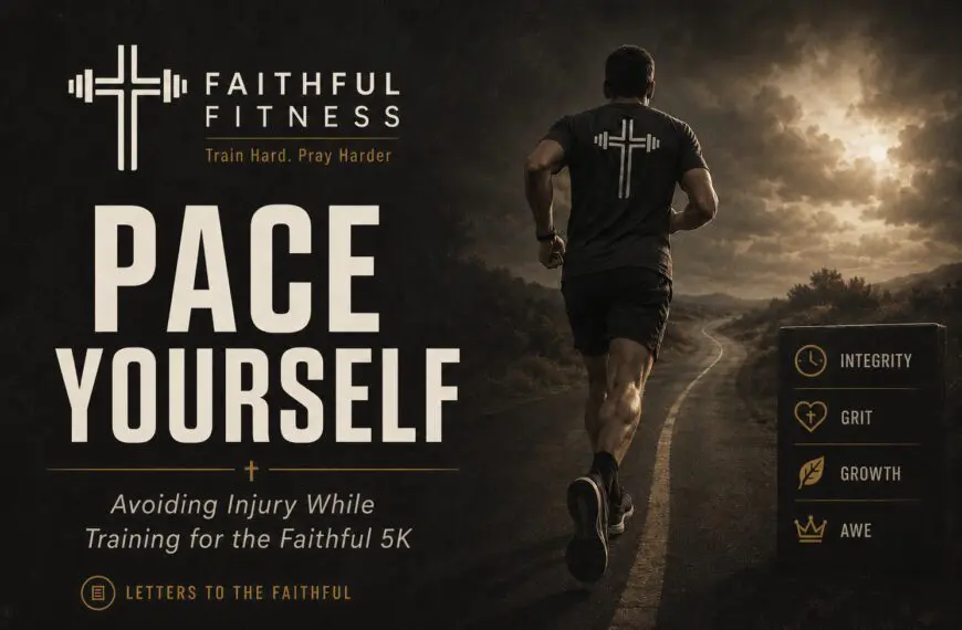 Pace Yourself: How to Train Wisely for the Faithful 5k