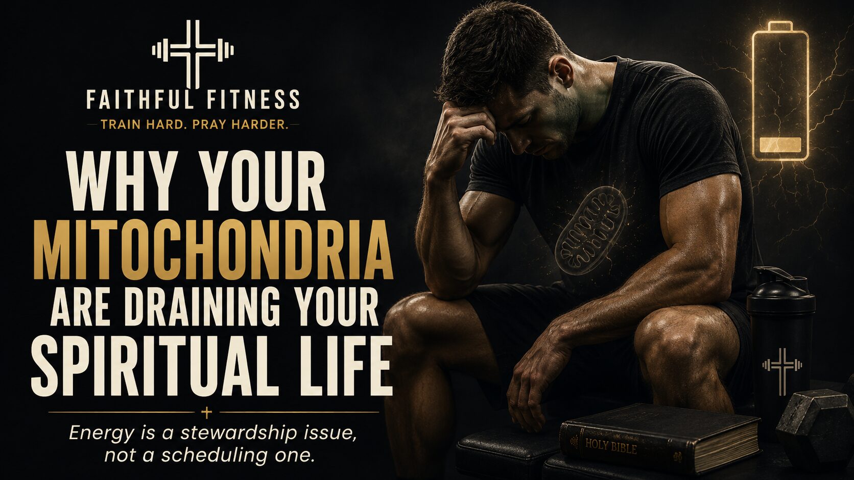 Why Your Mitochondria Are Draining Your Spiritual Life - Faithful Fitness